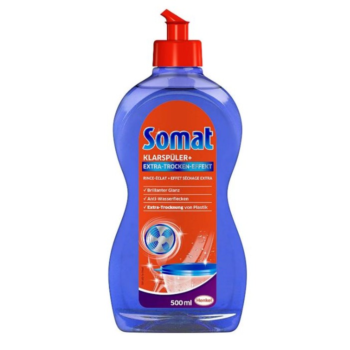 Nước làm bóng Somat - Trợ xả dành cho máy rửa chén bát