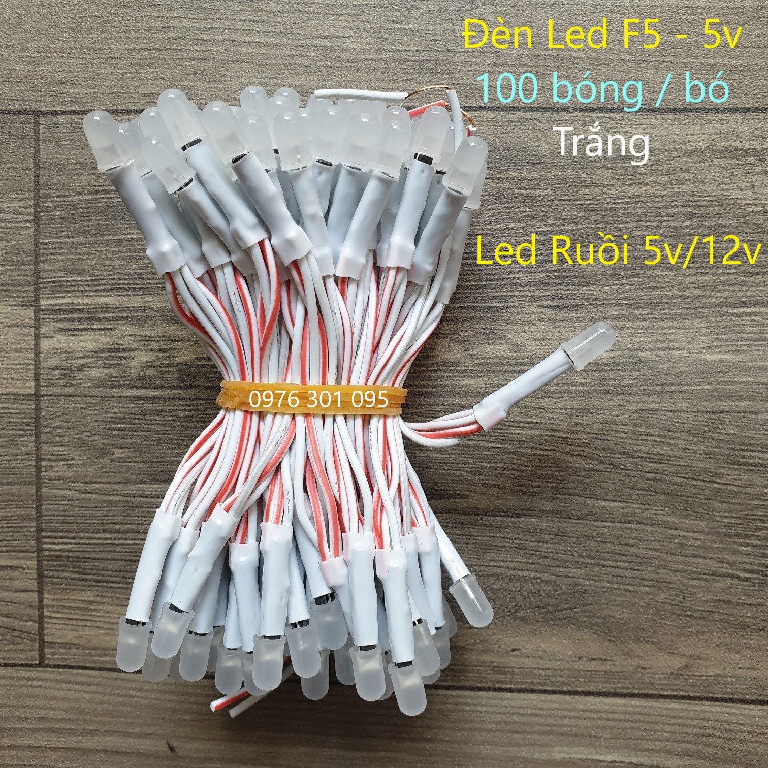 Led ruồi liền dây 12v