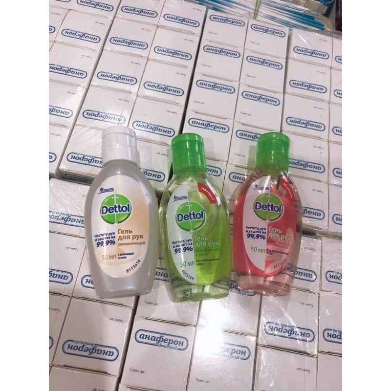 Nước Rửa Tay Khô Dettol 50Ml  Nga