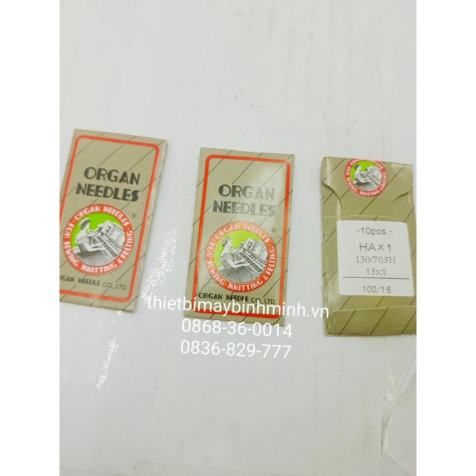 Kim nhật ha, kim organ, kim máy may gia đình