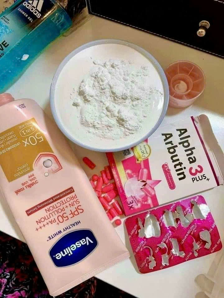💎Viên kích trắng da Alpha Arbutin Thailand