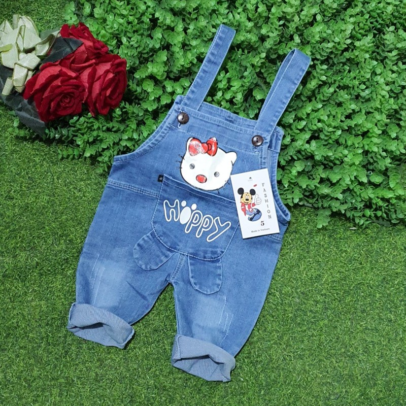 Yếm jean quần lỡ cho bé trai/ bé gái