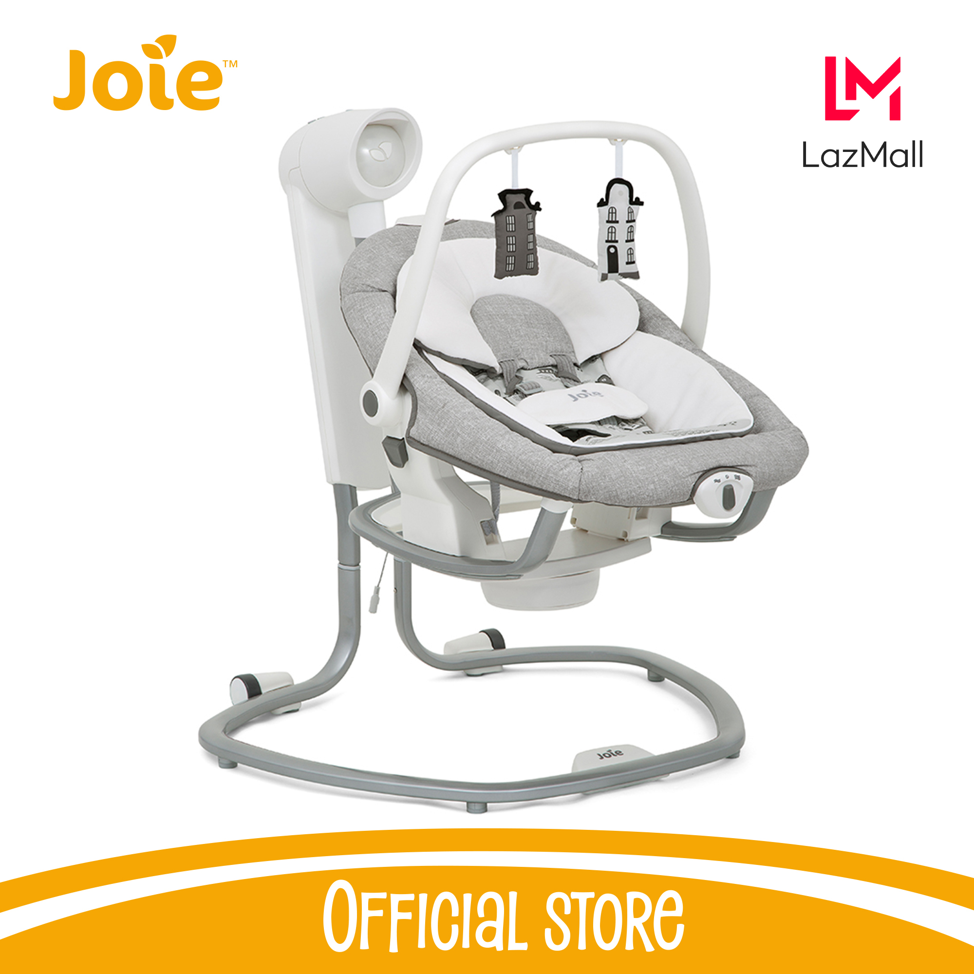 Nôi đưa trẻ em Joie Serina 2in1