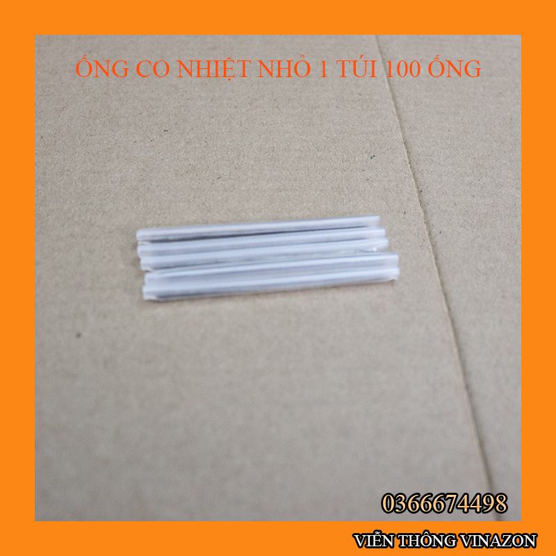 100 Ống nung hàn cáp quang 60mm
