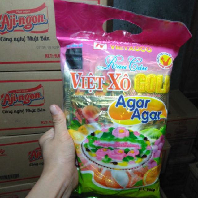 3 bì Rau Câu Việt Xô (50gam/bì)