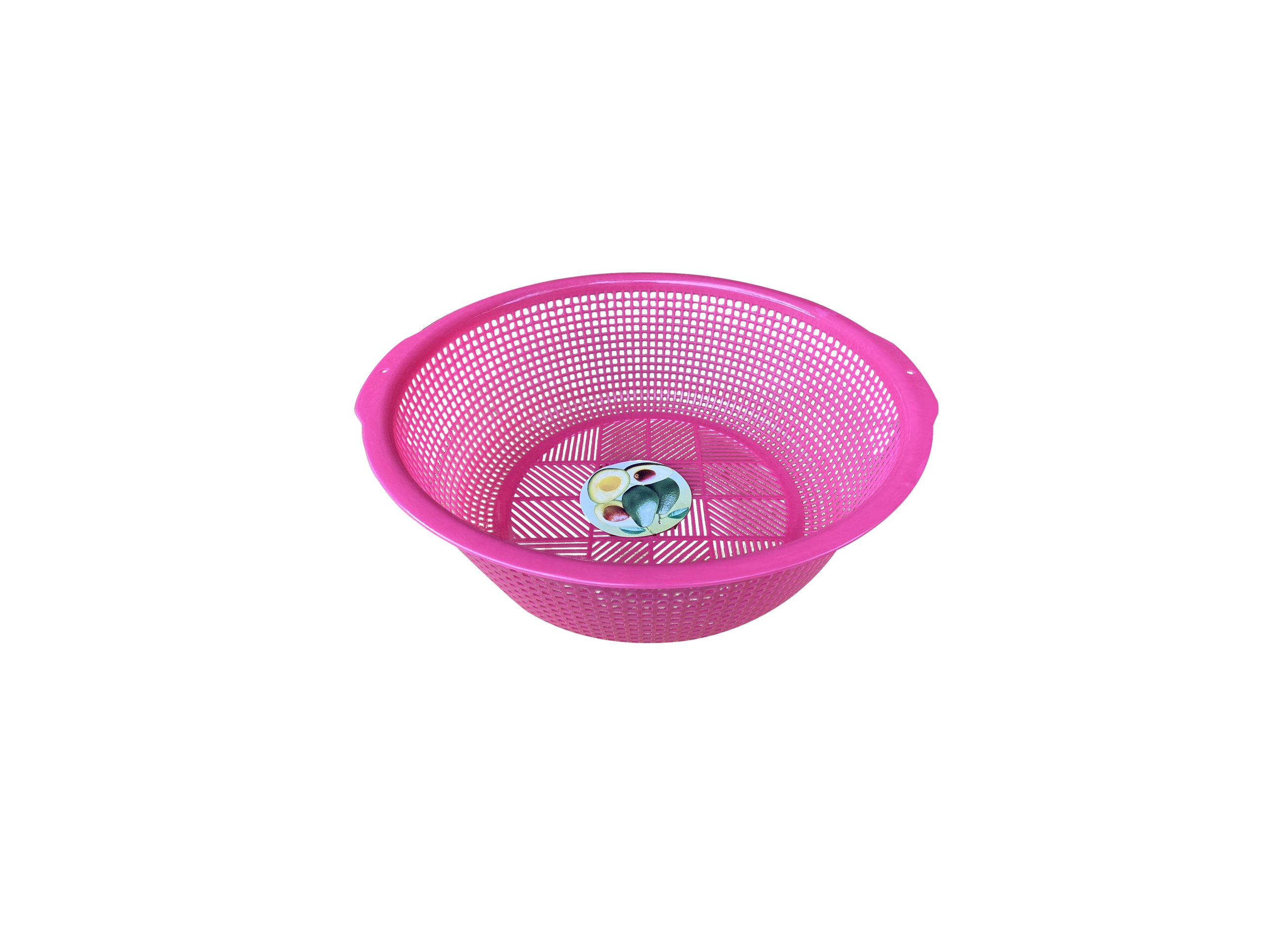 Self-Assembled Round Basket - 40cm
