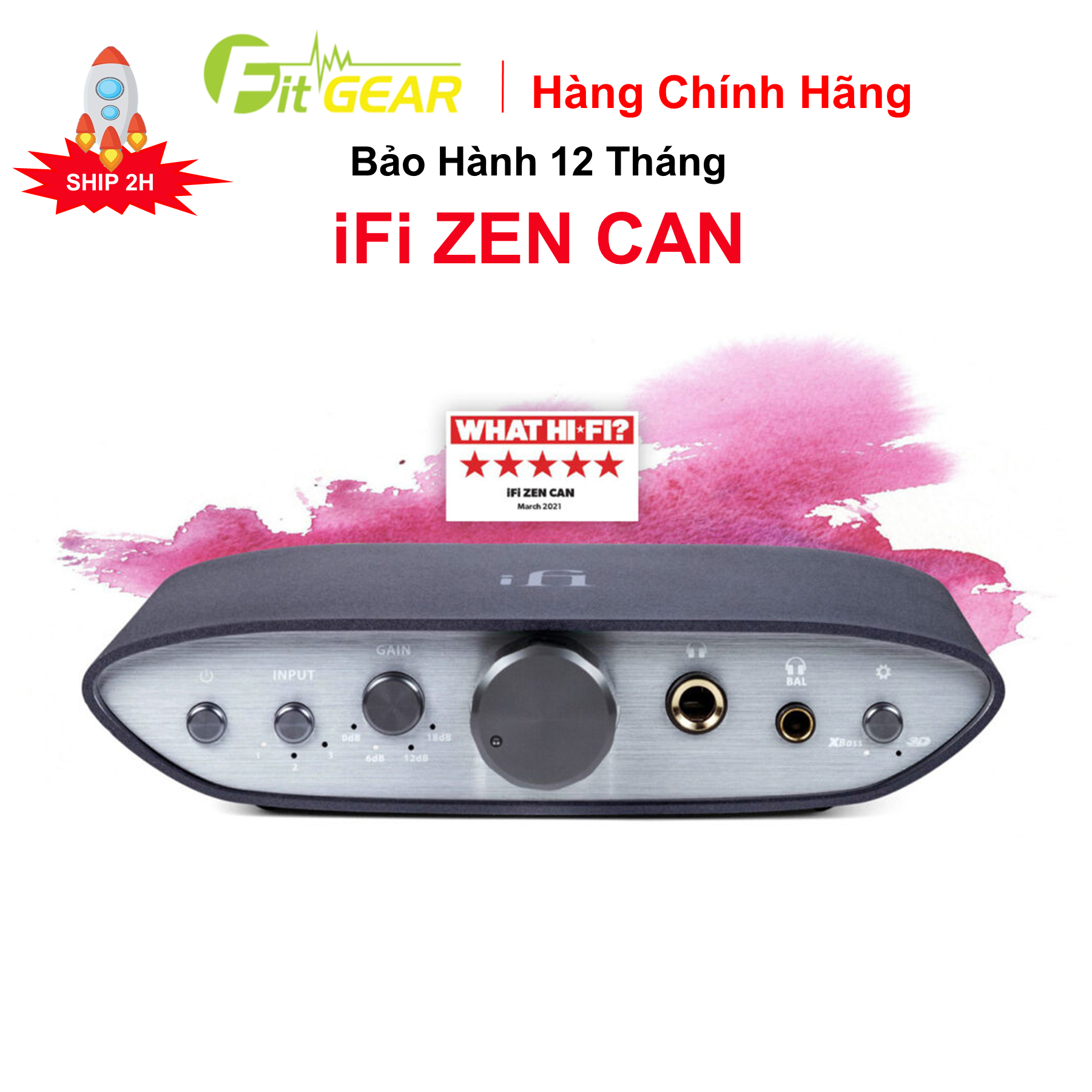 [Trả góp 0%]Bộ khuếch đại âm thanh iFi Zen Can