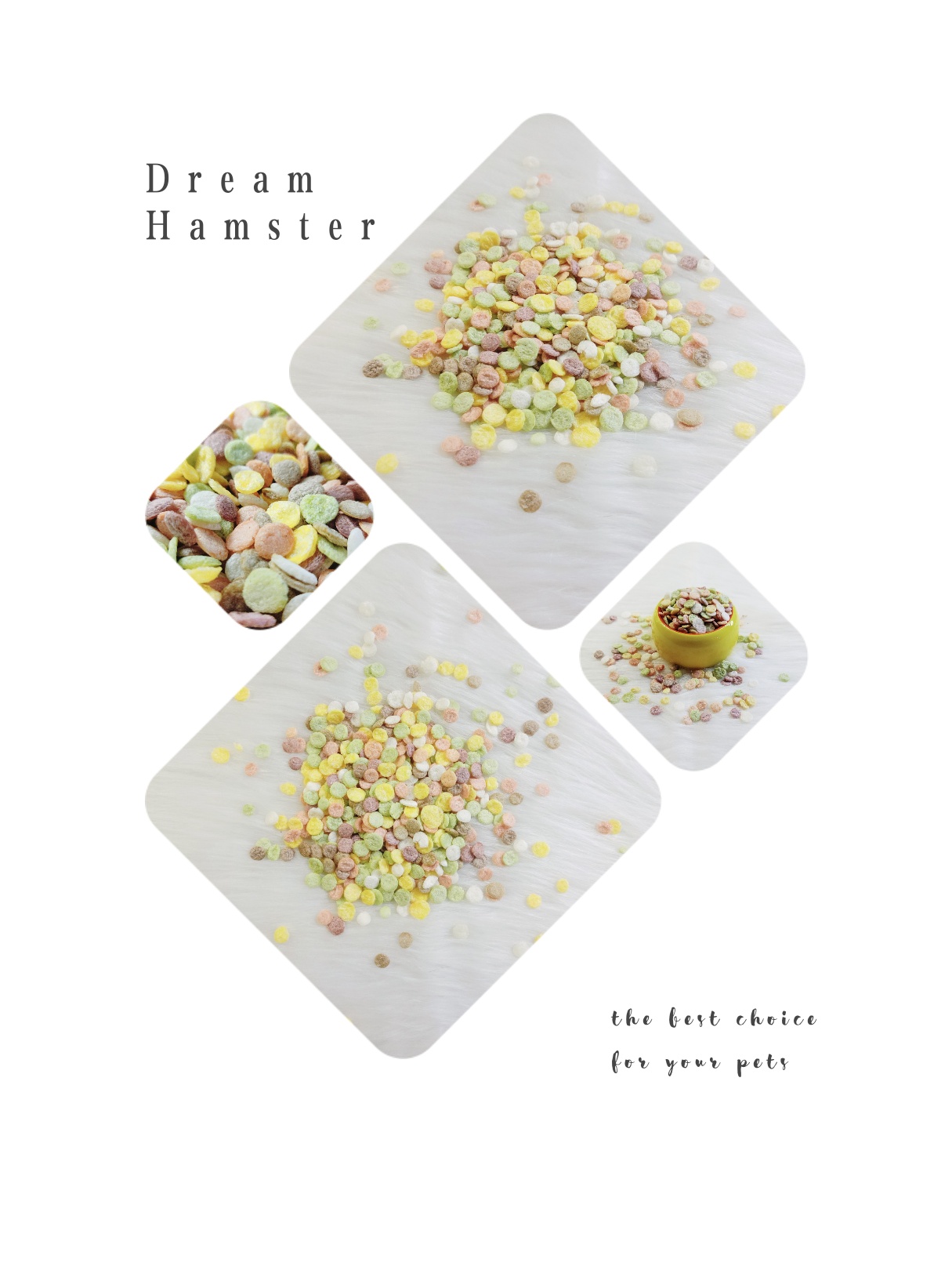 Bắp dẹp cho Hamster (50gr)
