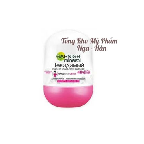 [HCM]Lăn khử mùi Garnier Mineral (Hồng)