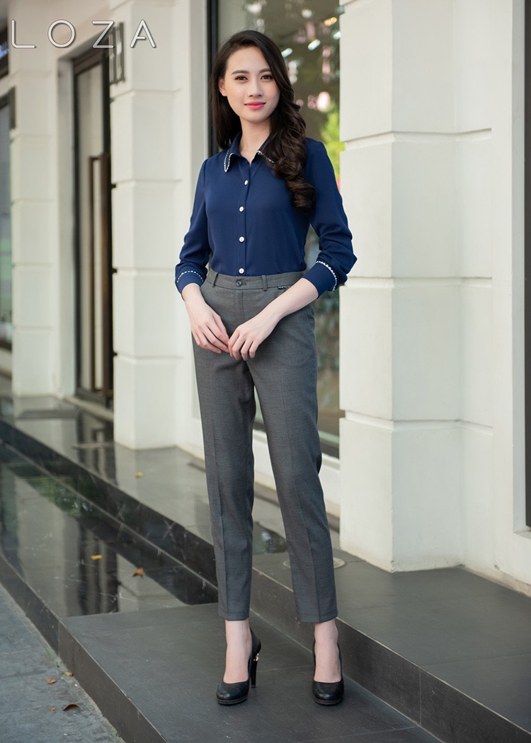 Quần Tây Nữ công sở vải 2 biên