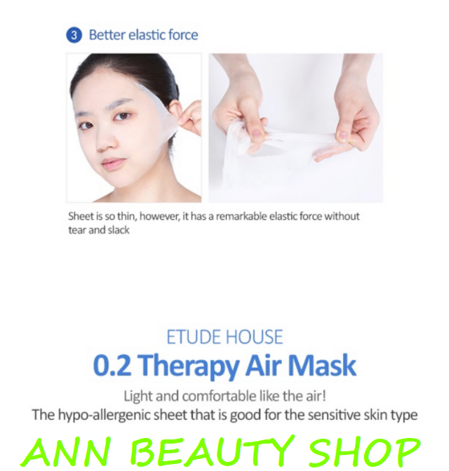 Mặt Nạ Etude House 0.2 Therapy Air Mask