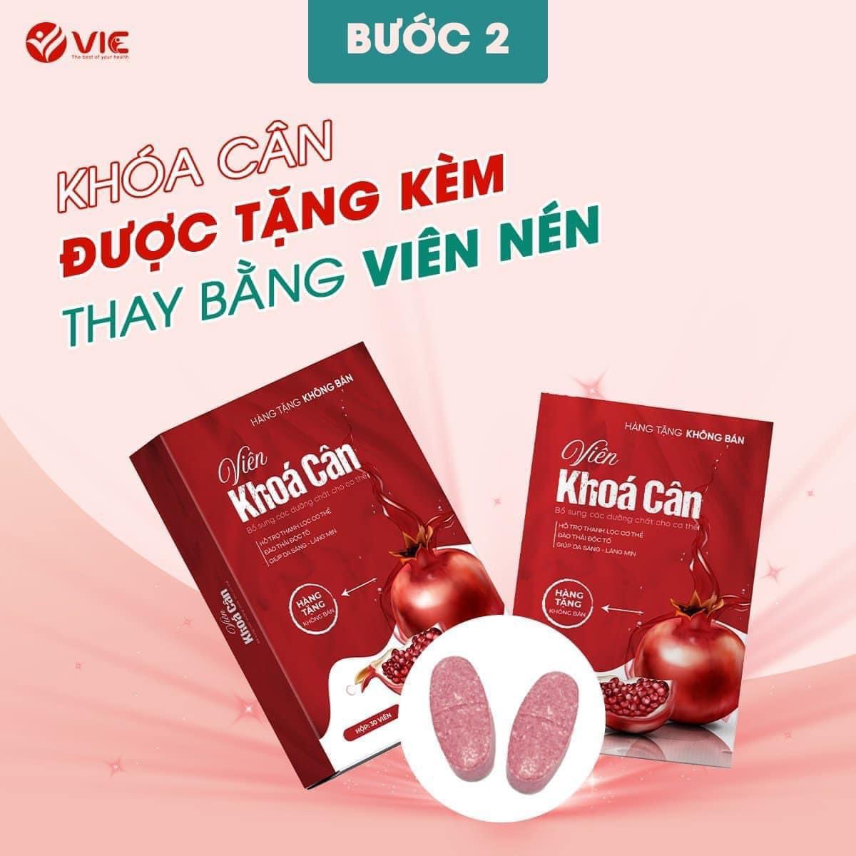 [FreeShip Max] - 1 Hộp Vichi + (Tặng Hộp Khóa Cân) - KhoMyPhamCT