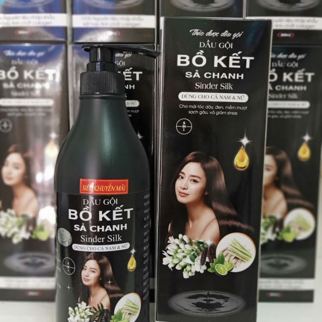 Dầu gội bồ kết xả chanh 800ml