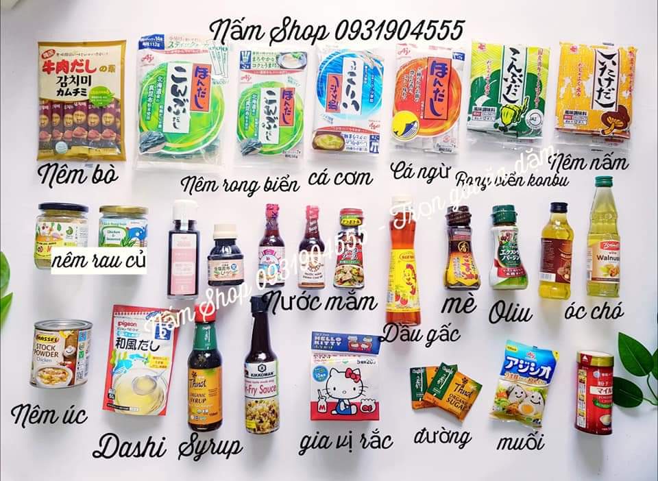 Các Loại Gia Vị Cho Bé Ăn Dặm Từ 6m+