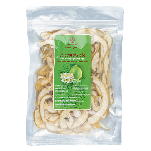 Vỏ Bưởi Sấy Dẻo - Vị Chua Ngọt Dẻo