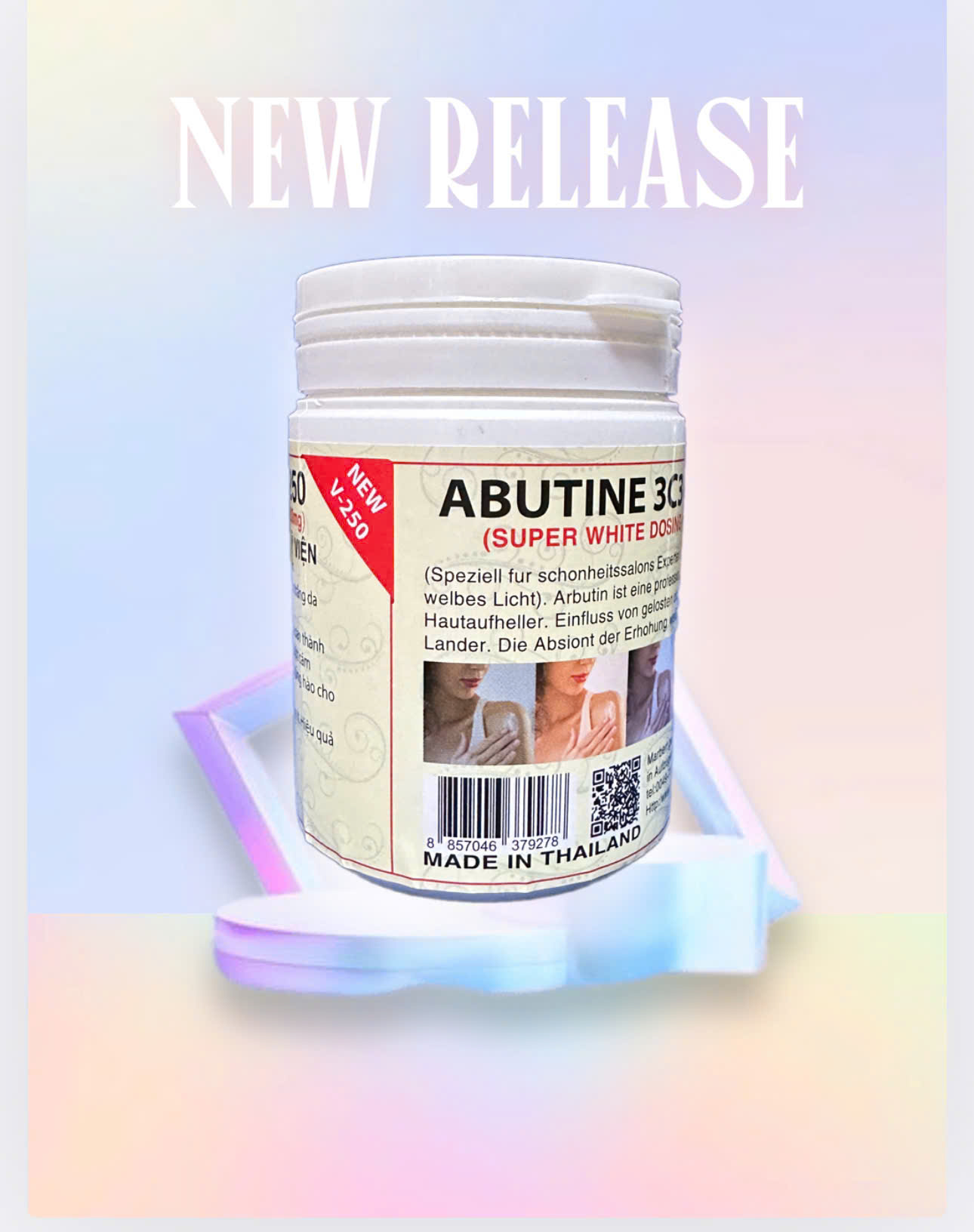 Kem Kích Trắng ABUTINE 3C3 250gr