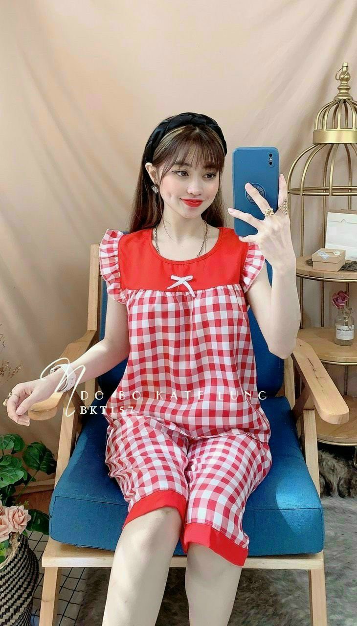ĐỒ BỘ NỮ HOT TREND hè 2023/Set bộ mặc nhà vải mềm mịn thoáng mát freesize dưới 53kg