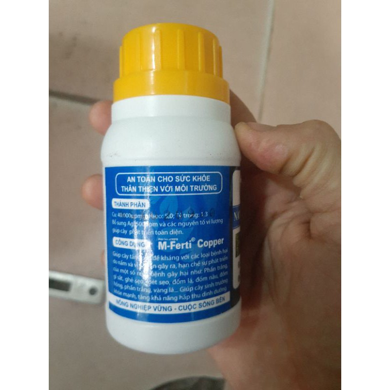 CHẾ PHẨM SINH HỌC NANO BẠC ĐỒNG CHAI 100ML