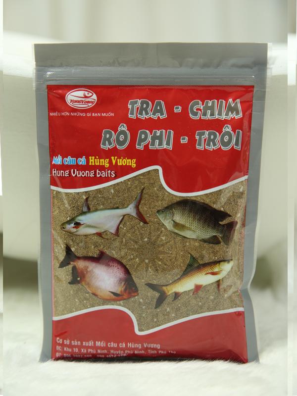 Mồi câu cá Rô phi ( 200g ) - Chuyên câu rô phi - Mồi câu cá Hùng Vương