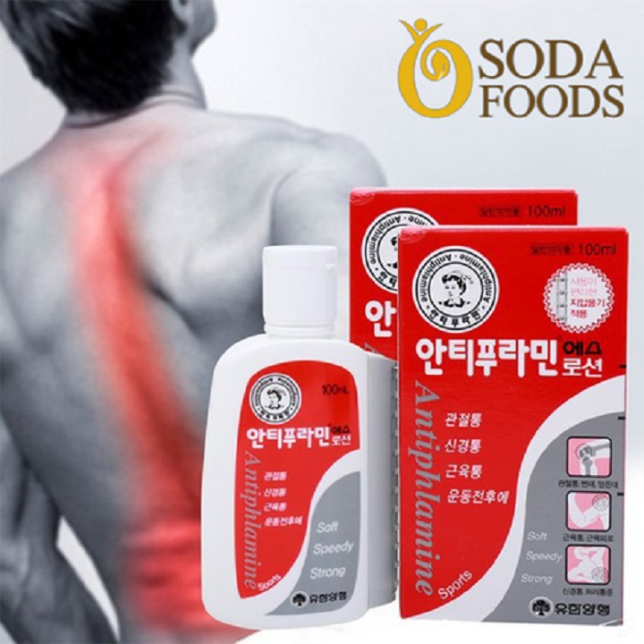 Dầu Nóng Xoa Bóp Antiphlamine từ Hàn Quốc 100ml