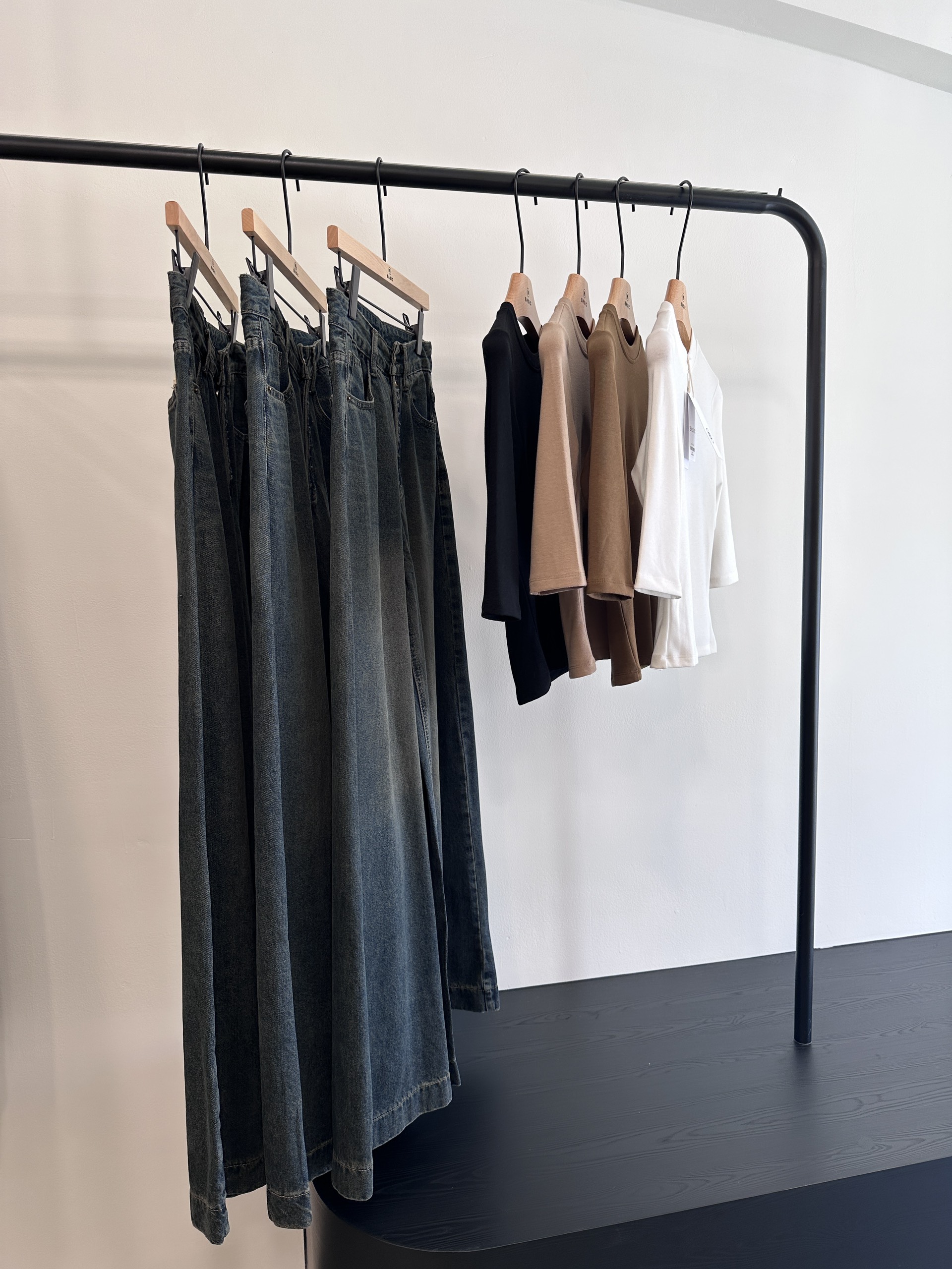Quần jeans ống rộng BASIC CASUAL JEANS