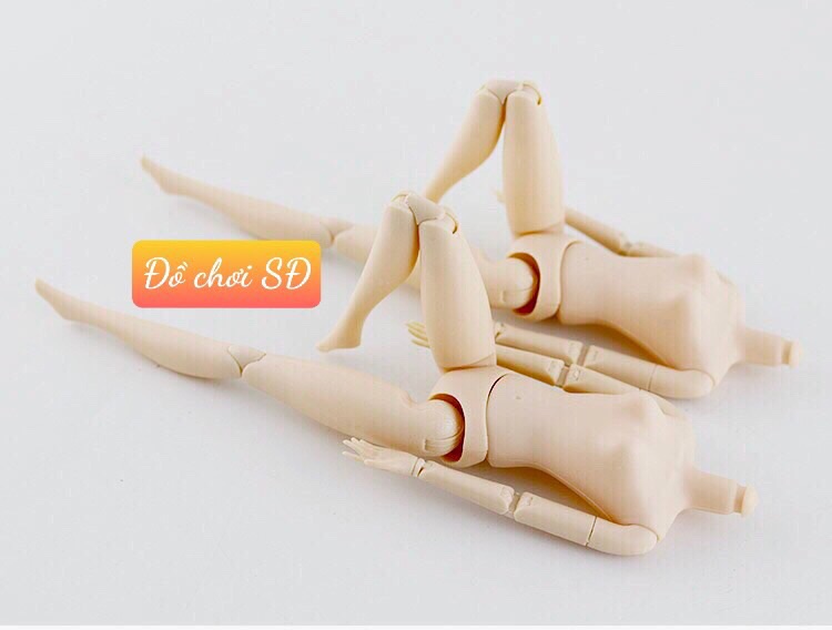 Thân búp bê 20 khớp - phụ kiện búp bê 30cm