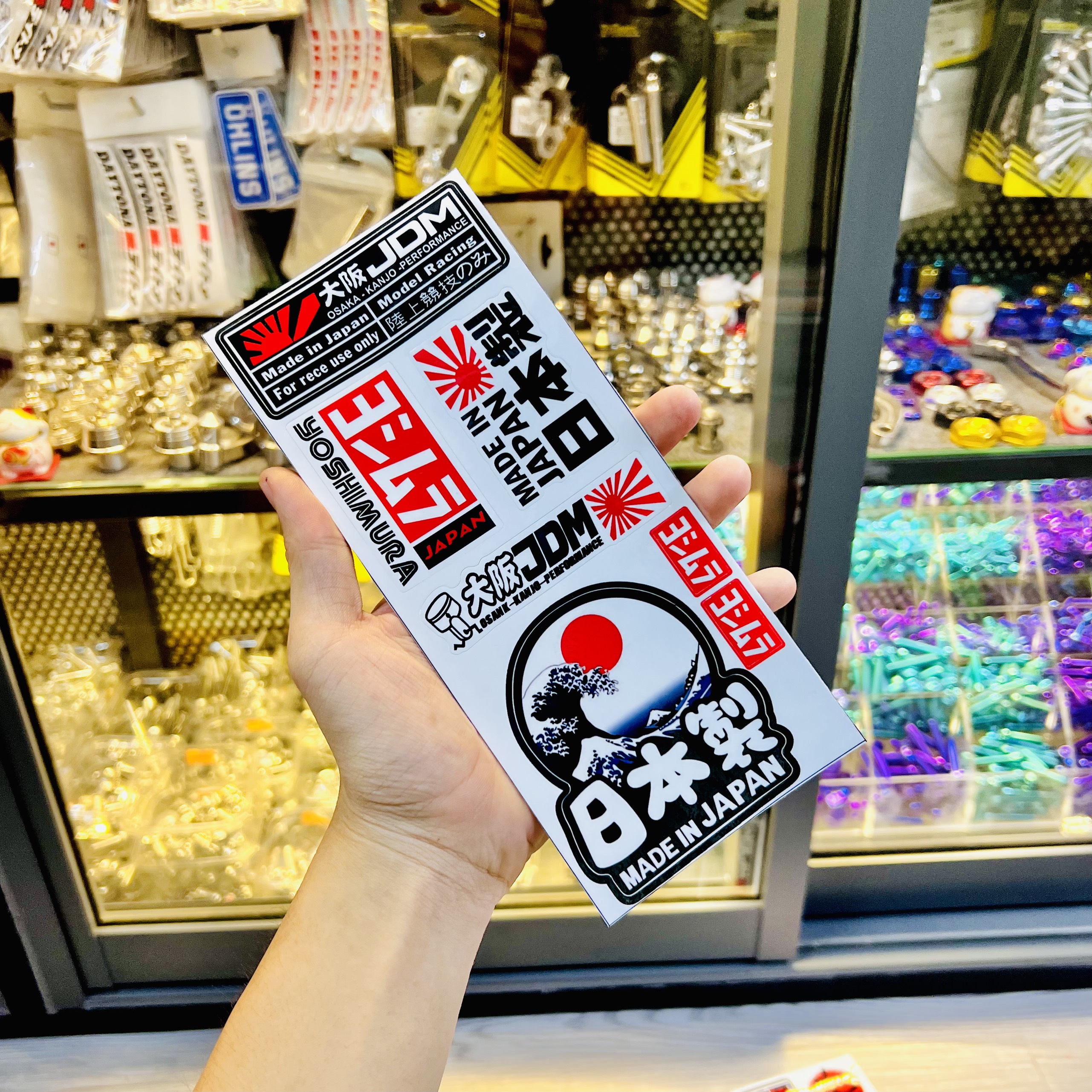 Combo Tem stick JDM/Nhật Bản | YOSHIMURA - Decal MADE IN JAPAN
