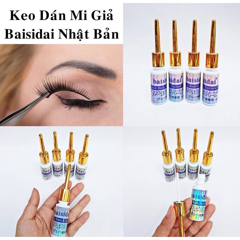 [HCM]Combo 2 Keo Dán Mi Giả Baisidai - 15Ml