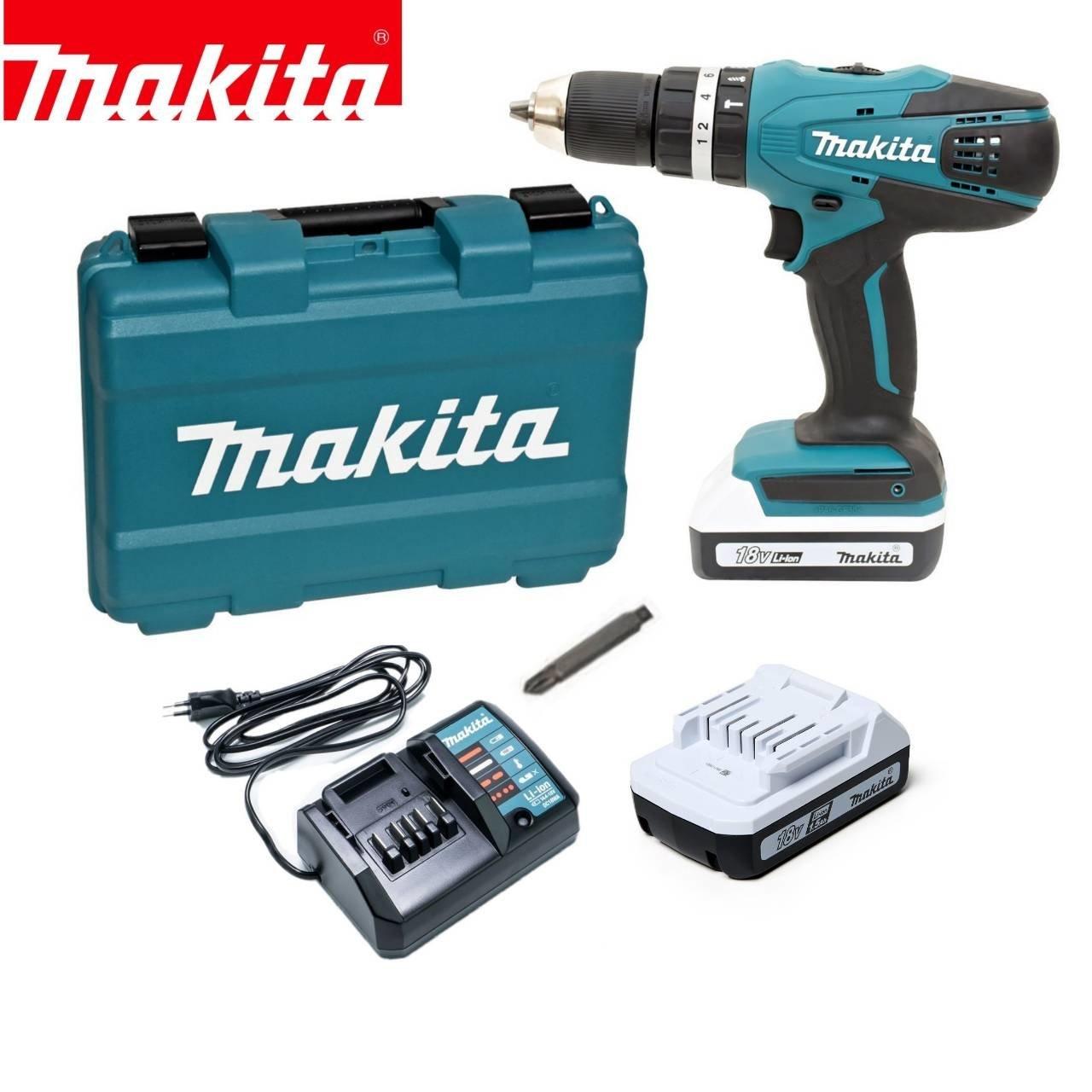 [HCM]Máy khoan vặn vít dùng pin 18V HP457DWE