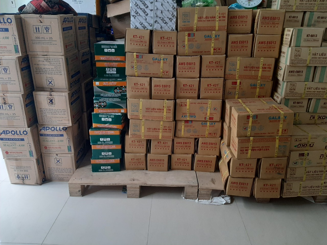 Que hàn sắt kim tín 3.2mm _ hộp 5kg