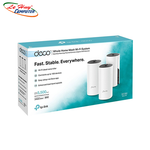 Bộ phát wifi mesh TP-Link Deco M4 Wireless AC1200Mbps