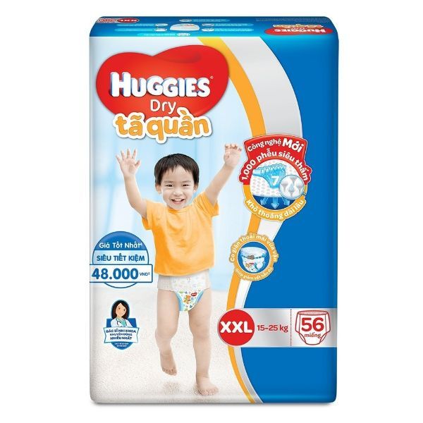 Tã quần Huggies L68. Date 2024