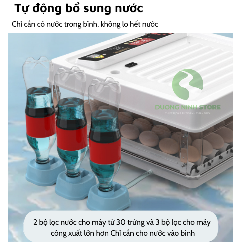 Máy ấp trứng gà tự động mini đảo trứng thay nước MAT01