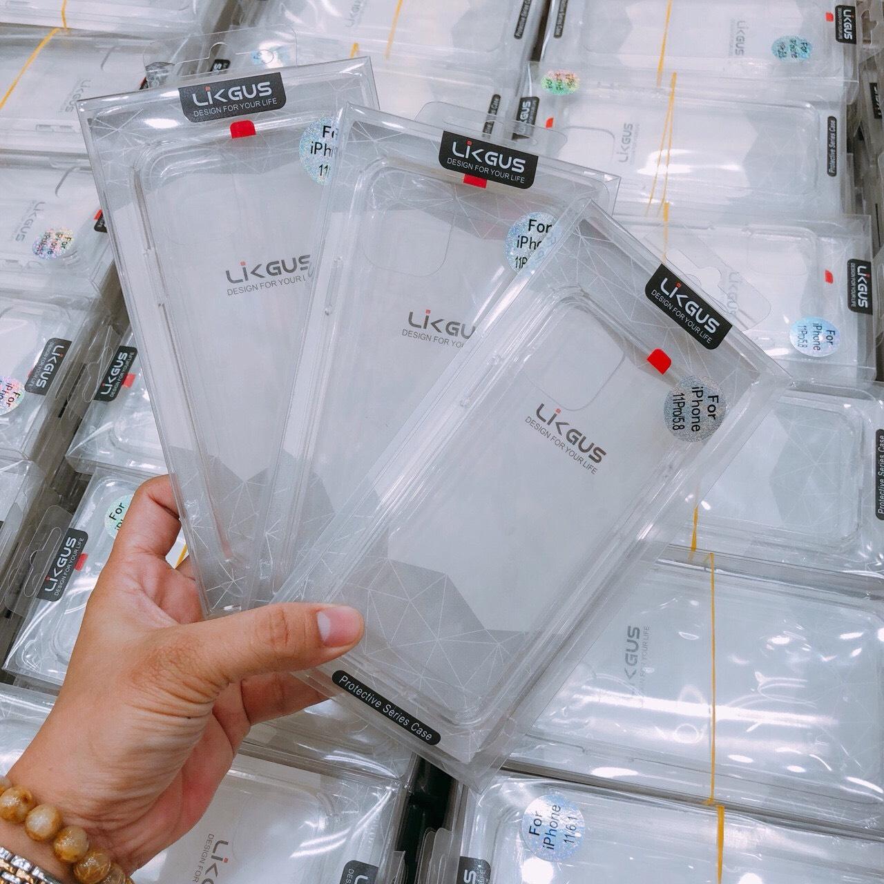 Ốp lưng chống sốc trong suốt Likgus Zero cho IP 11/IP 11 Pro/IP 11 Pro Max/Ip 12/Ip 12 Pro/Ip 12 Pro Max/Ip 13 Pro/Ip 13 Pro Max/Ip 14/14 Pro/14 Plus/14 Pro Max