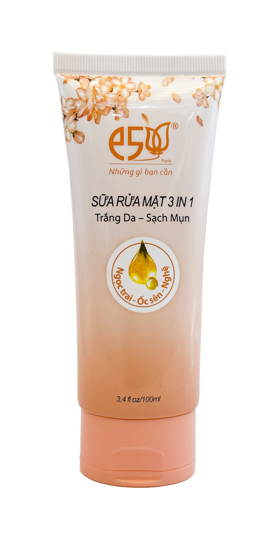 Sữa rửa mặt 3 in 1 E5 100ml