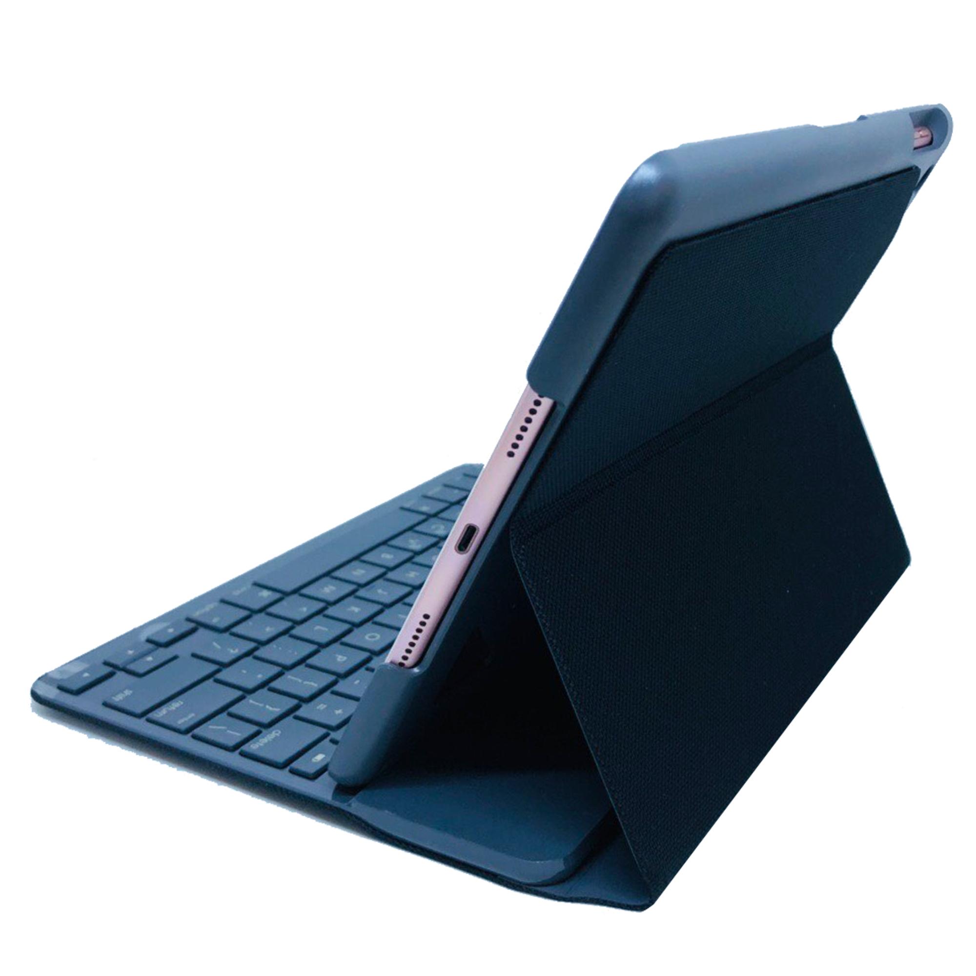 Bàn Phím iPad 5th 2017 Kiêm Bao Da Hiệu Logitech Canvas