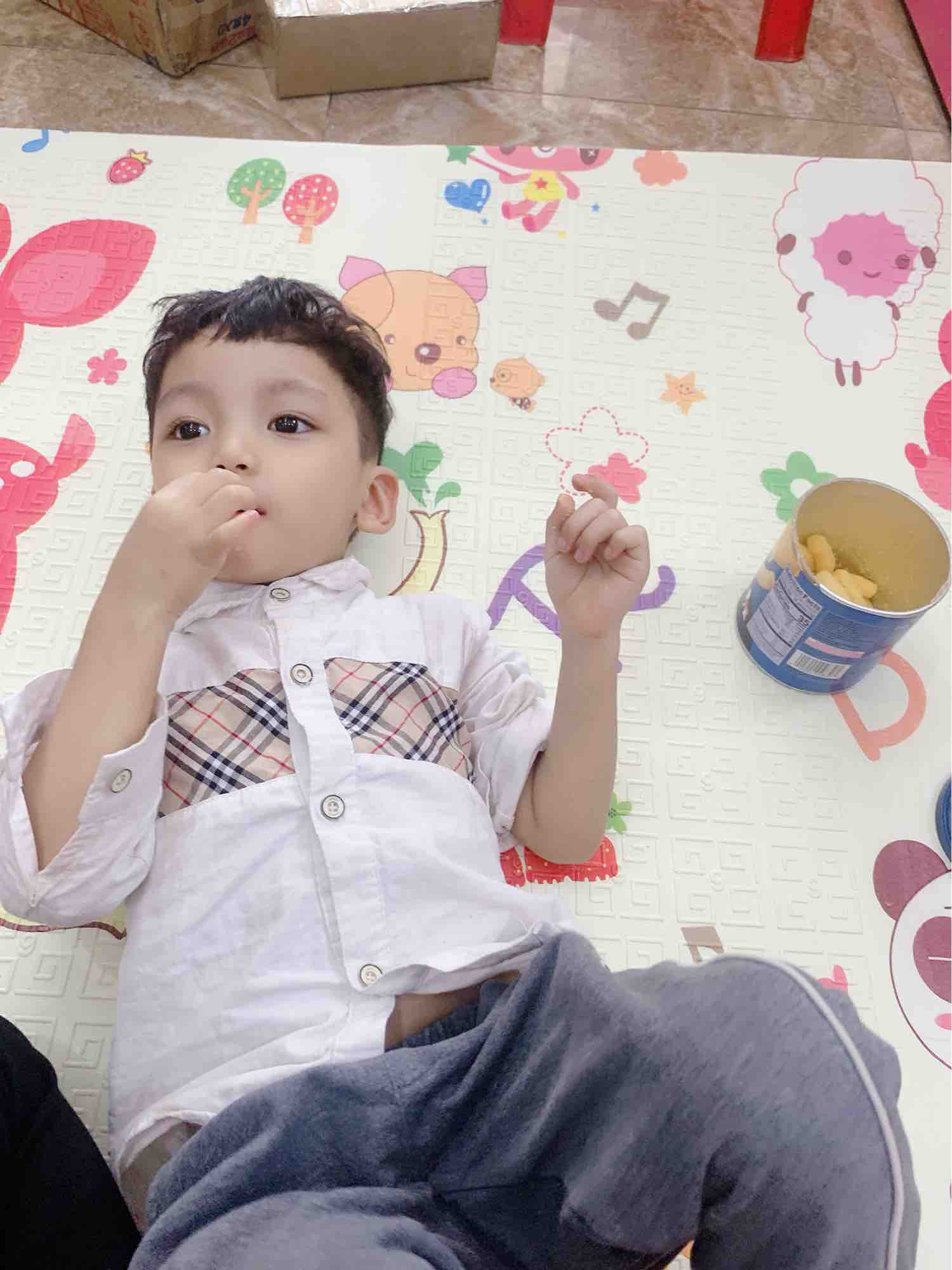 Thảm xốp nằm chơi cho bé loại 1