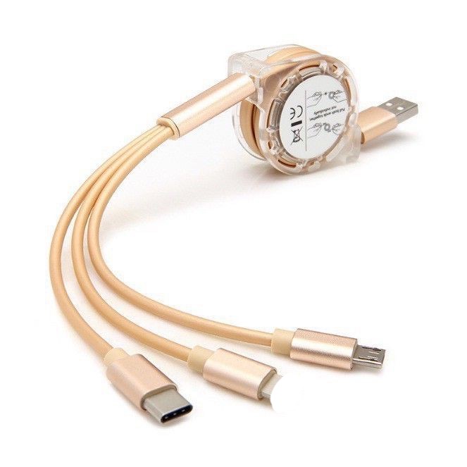 CD05 - Cáp 3 đầu rút gọn dài 1m
