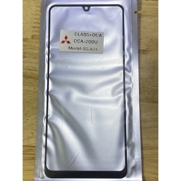 Kính ép oca xịn sam sung a31..