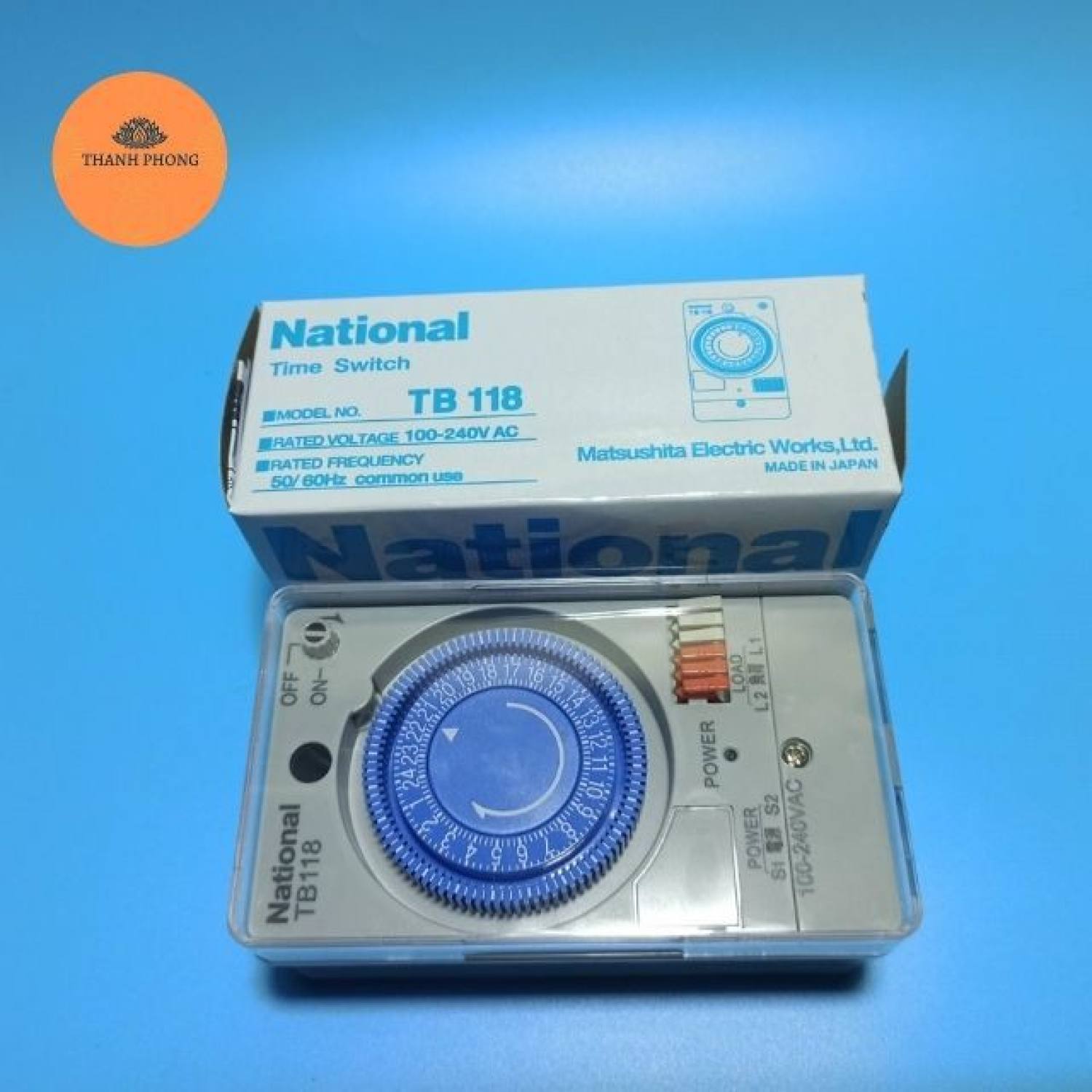 Timer National TB118 Rơ le thời gian thực Timer hẹn giờ