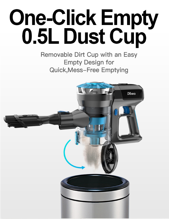 Máy hút bụi không dây Dibea TT8