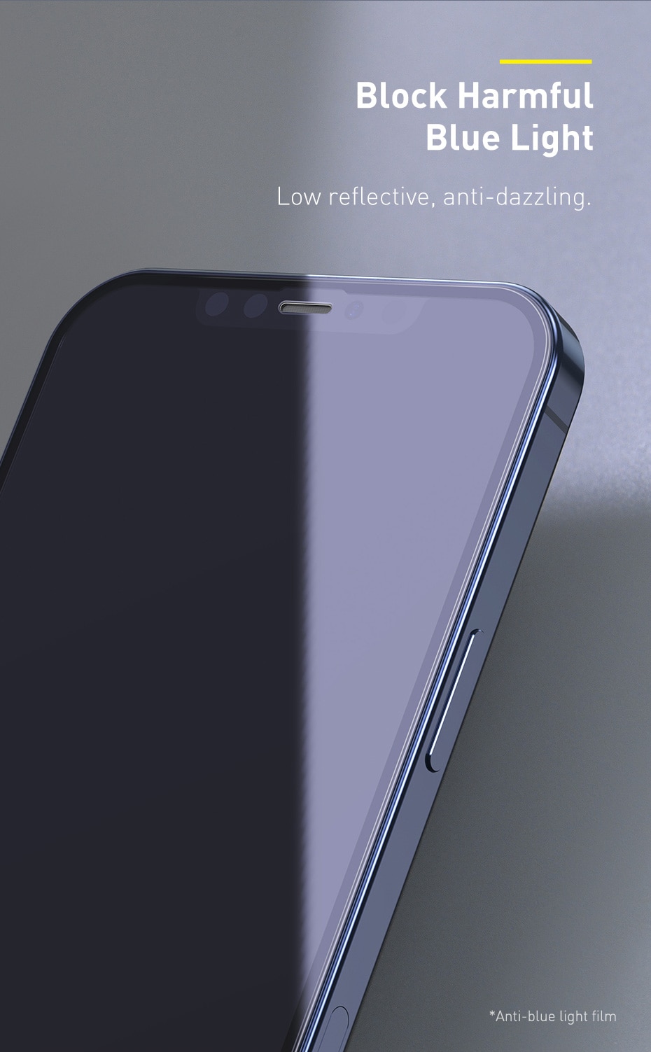 iPhone 12 Pro Max, Miếng Dán Kính Cường Lực Baseus Full Màn Hình Cho iPhone 12 Pro Max, Dán màn Hình Cho iPhone