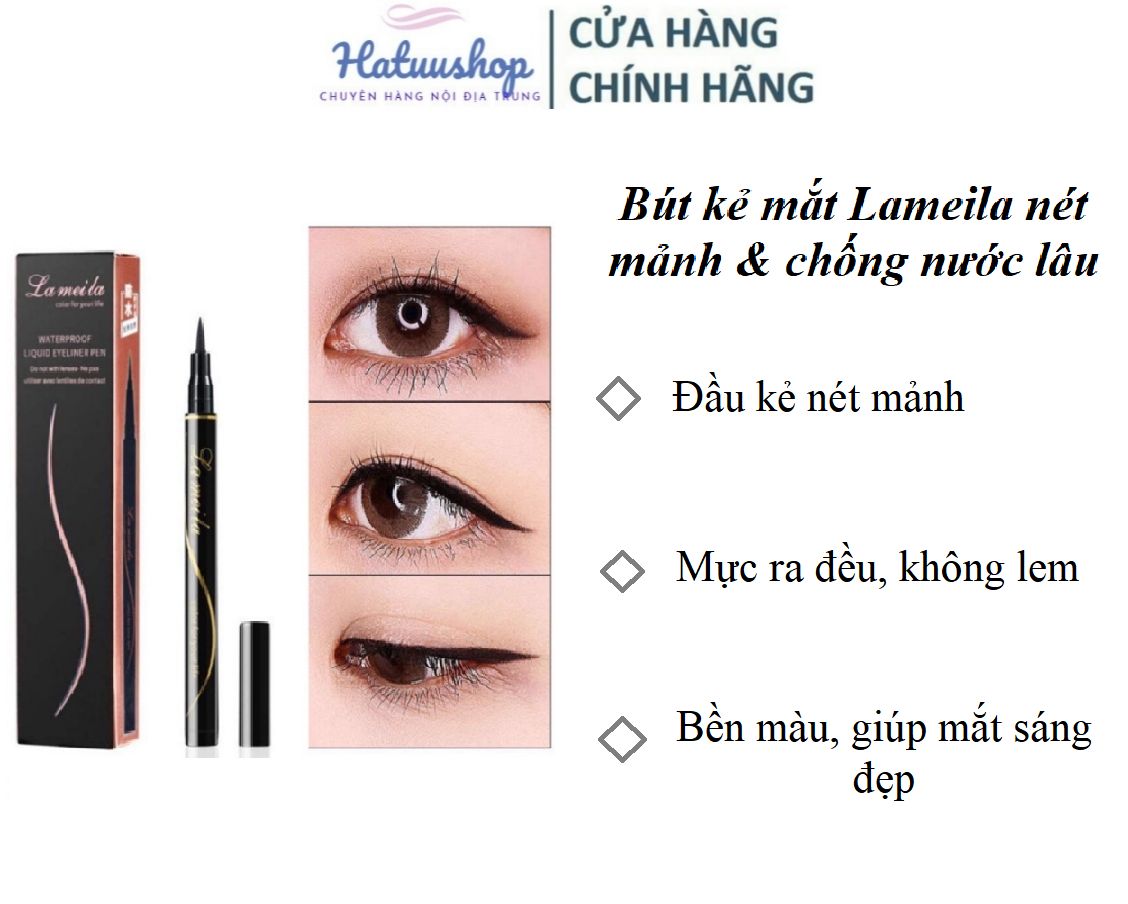 Bút Kẻ Mắt Nước Lameila Đầu Mảnh