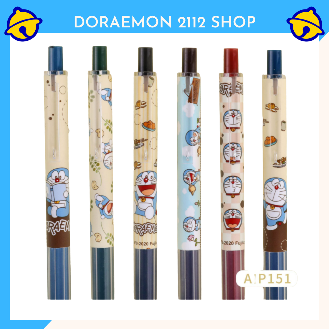 Bút bi Doraemon dễ thương ngòi 0.5 mm