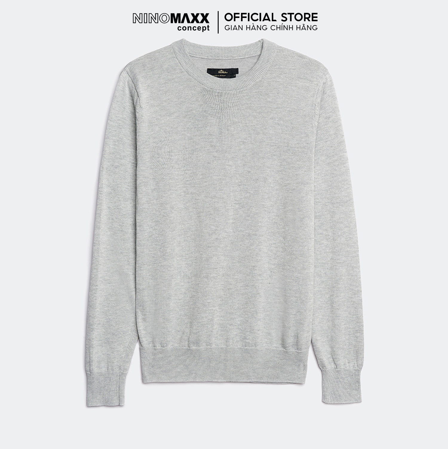 N&M Áo Sweater Nam basic tay dài cổ tròn 1905065