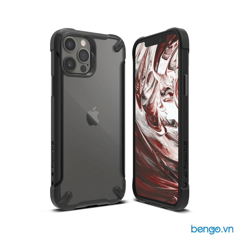 Fusion X2 Iphone 12 Ringke Case HCM]Ốp Lưng IPhone 12/12 Pro
