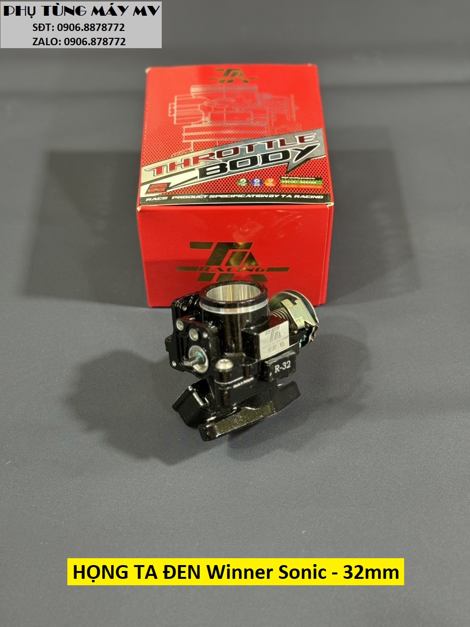 Họng xăng ta size 32.34.36.38.40mm cho xe winner/sonic