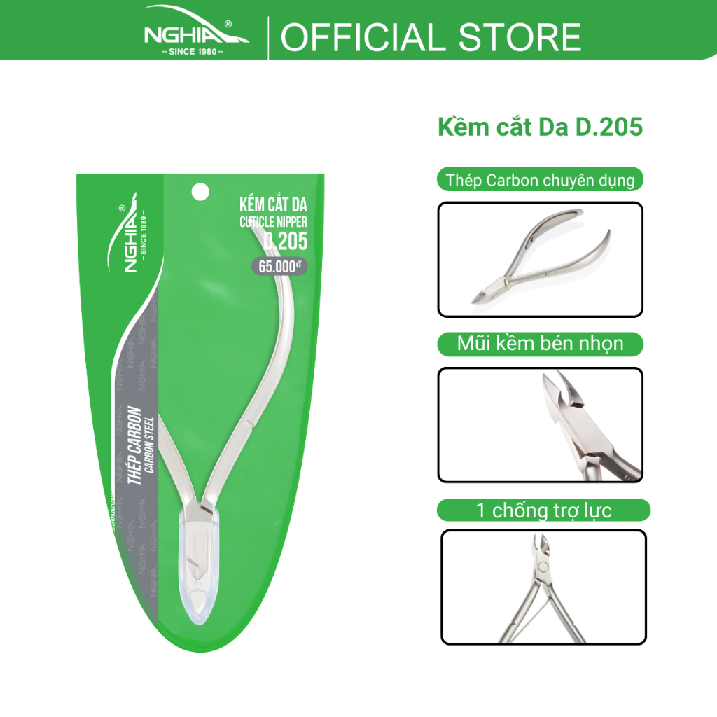 kềm nghĩa cắt da thép D205