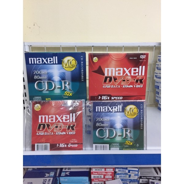 Bảng giá Đĩa CD-DVD Maxell hộp 10 chiếc - CD-R Phong Vũ