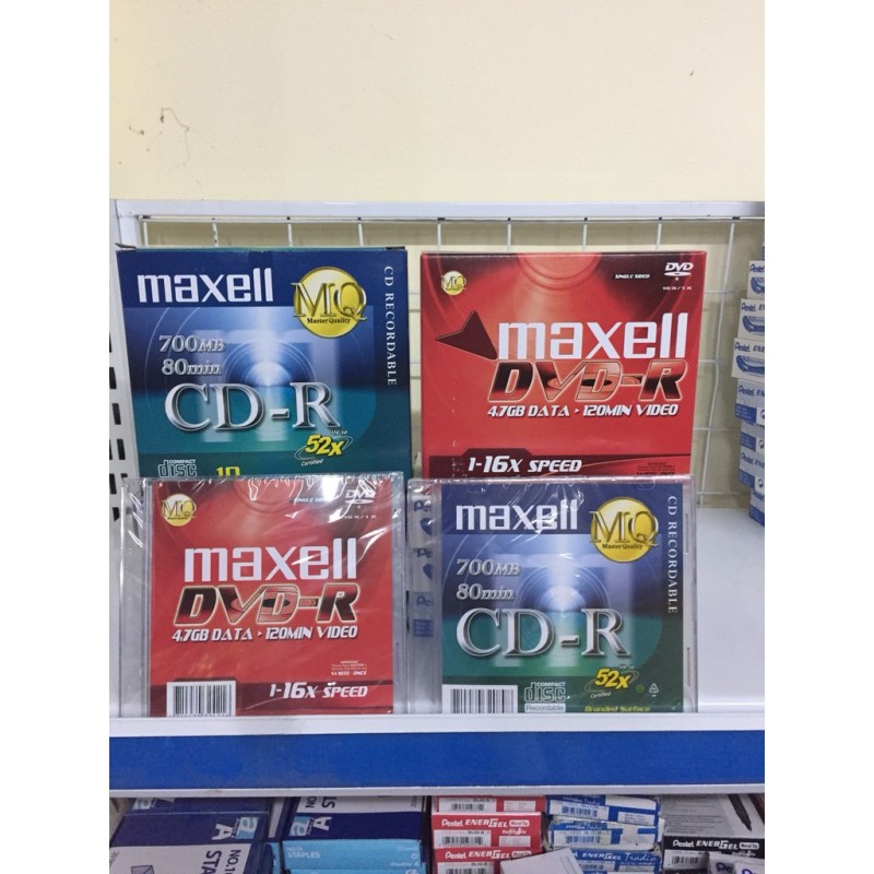 Bảng giá Đĩa CD-DVD Maxell hộp 10 chiếc - DVD-R Phong Vũ